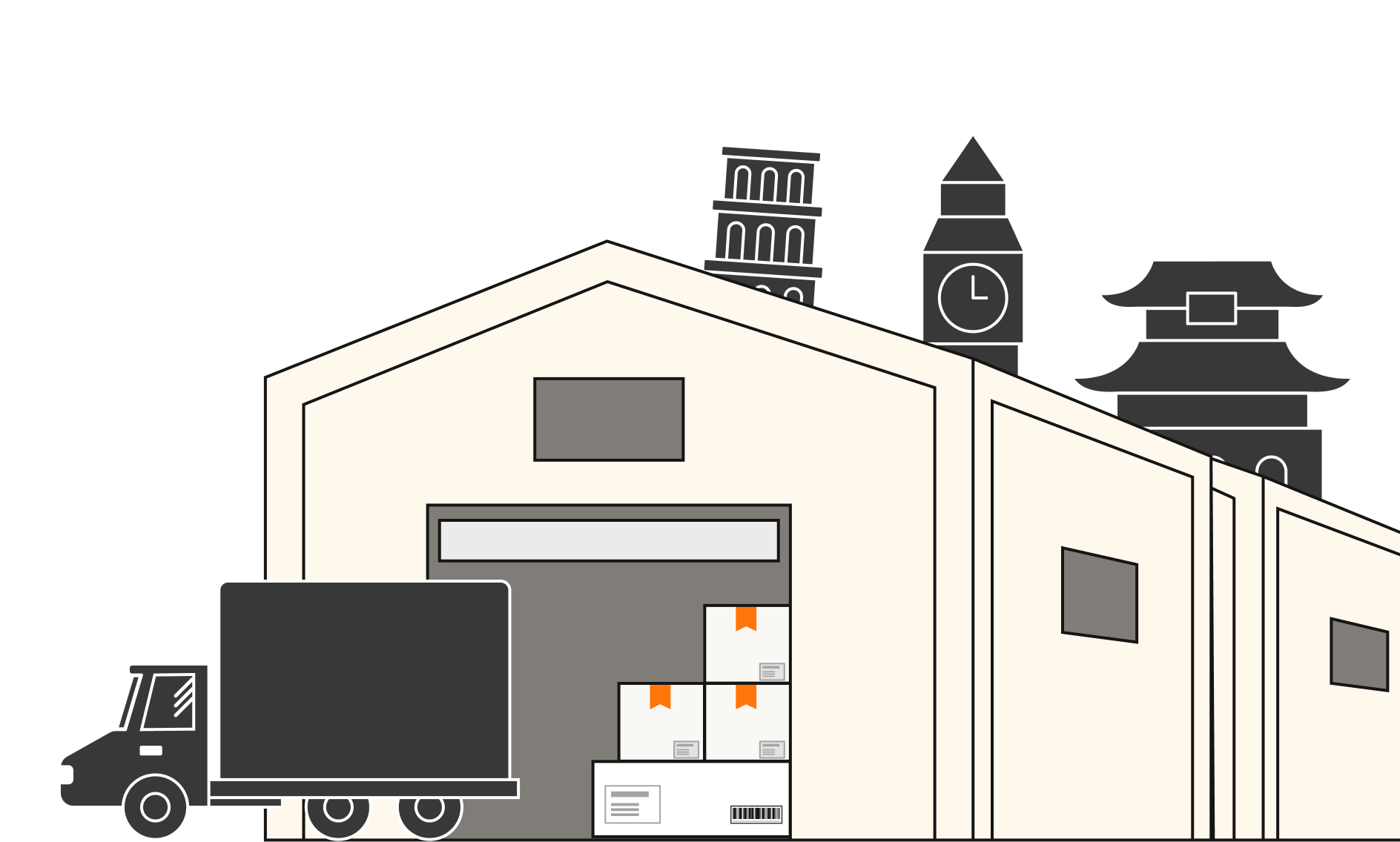 background image warehouse