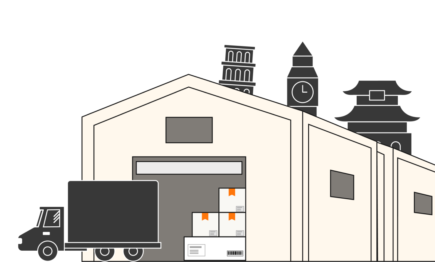 background image warehouse