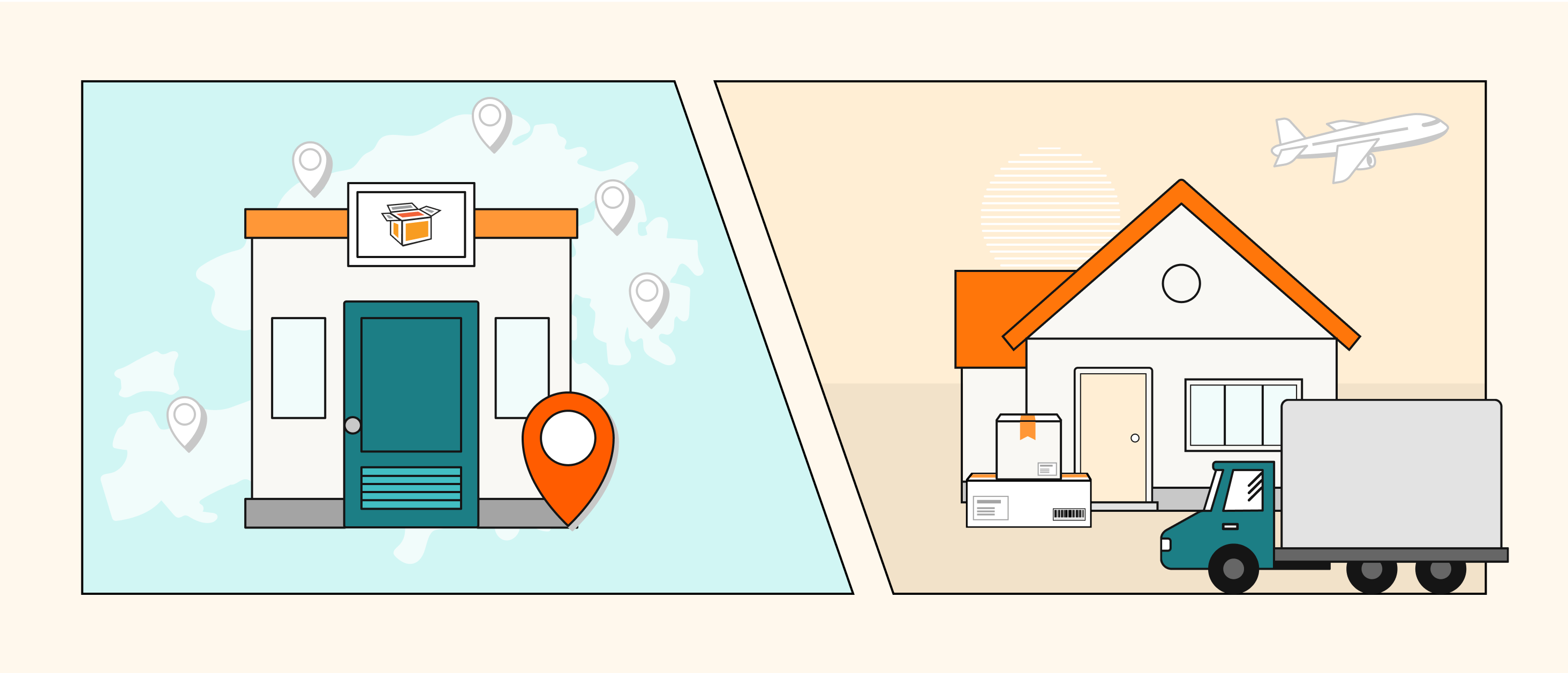 Deliver to your doorstep